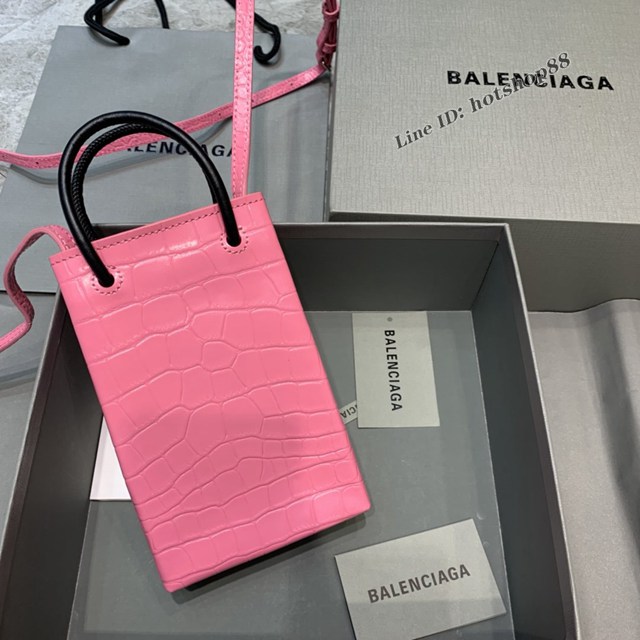 Balenciaga專櫃爆款mini手提購物袋 巴黎世家新潮迷你手機包 fyj1574